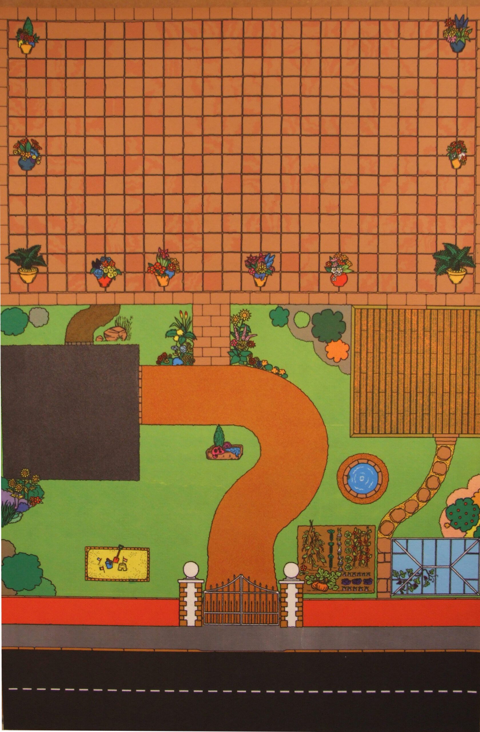 Dolls House Play Mat 1x1.5m - Image 3
