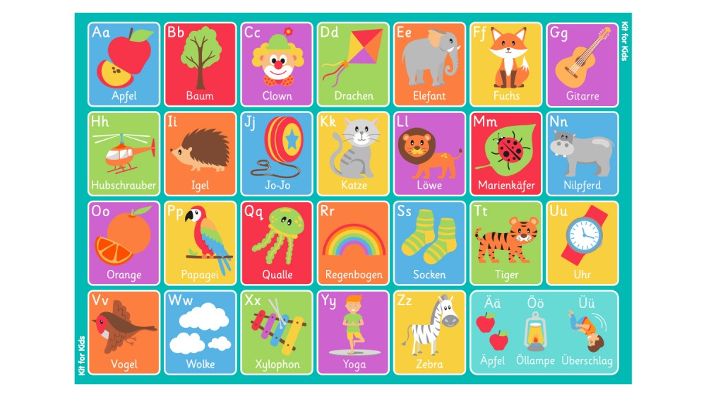German Alphabet Carpet 3x2m - Image 2