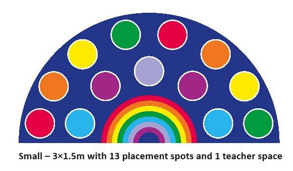 Rainbow Semi-Circle Carpet - Image 4