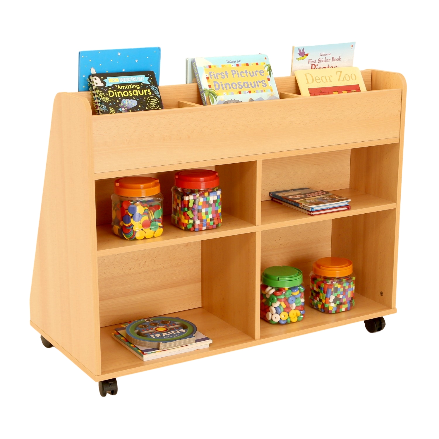 Double Sided Book Display Unit - Reverse