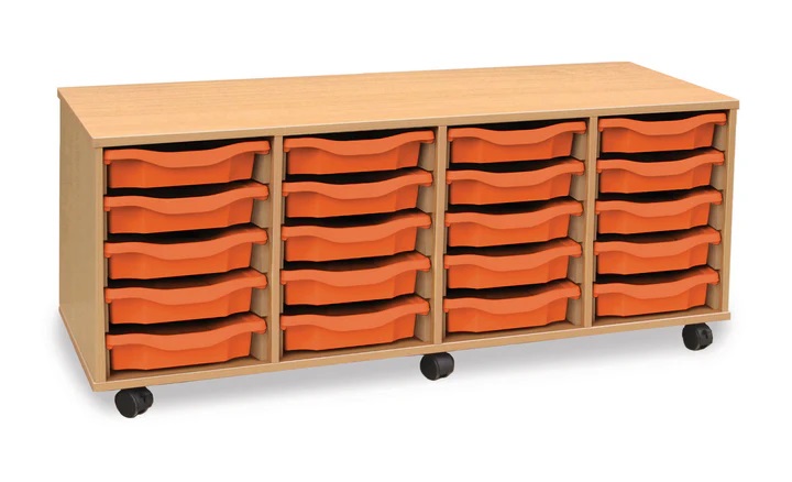 20 Tray 4 Column Storage Unit - Image 2