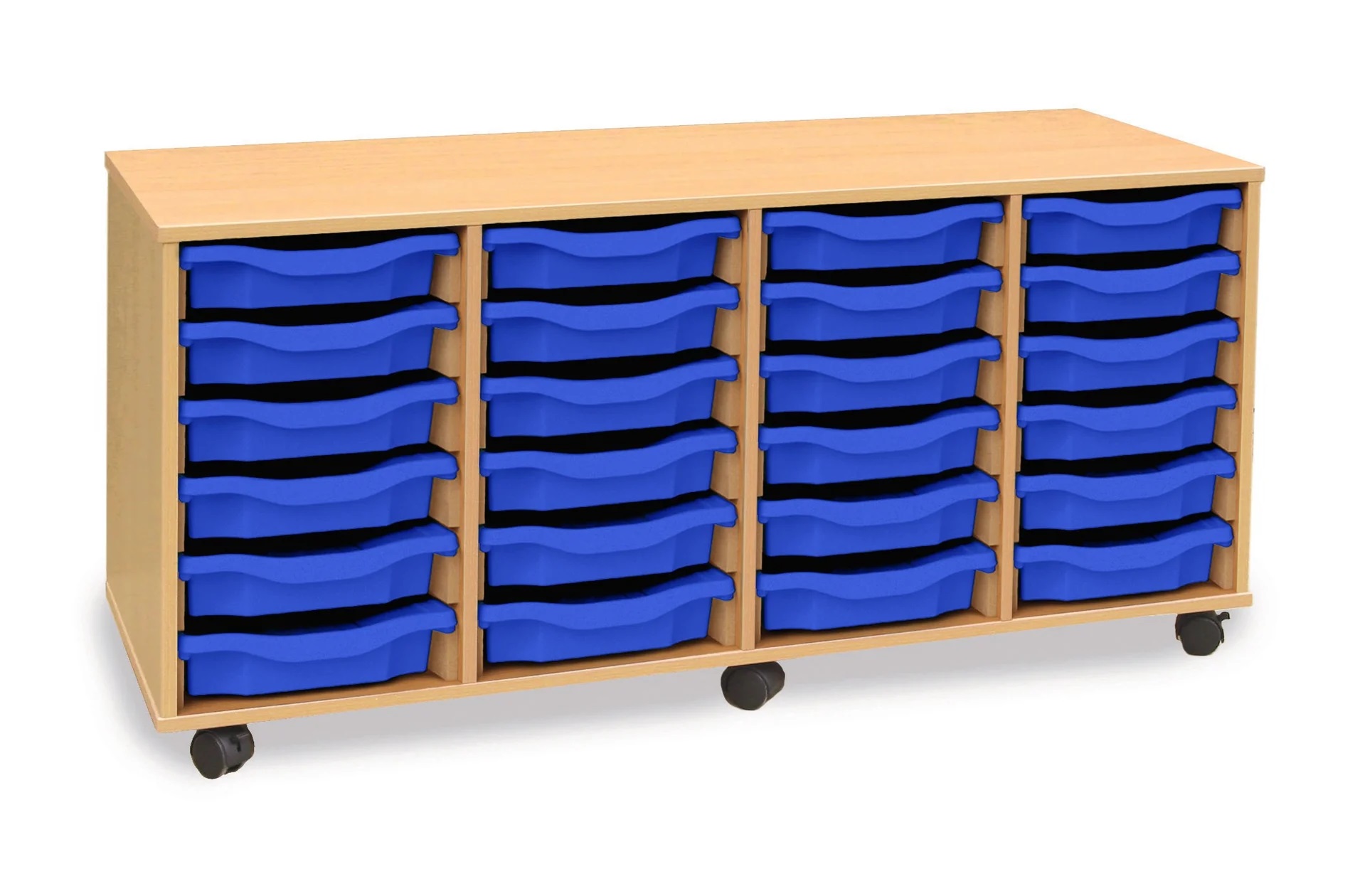 24 Tray 4 Column Storage Unit - Image 2