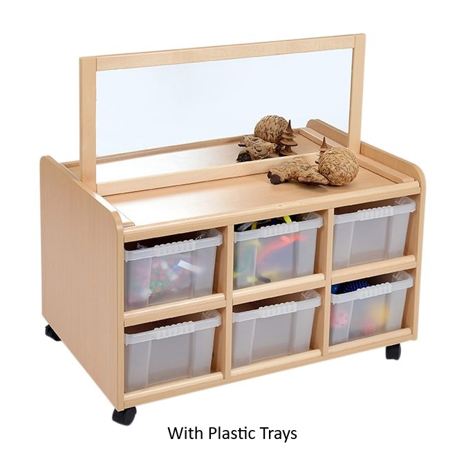Double Sided Unit - With Framed Mirror - Image 4