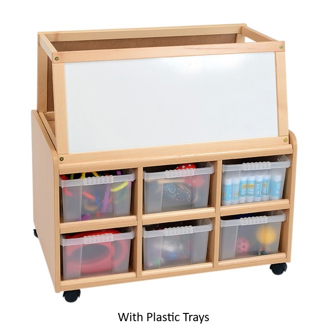 Double Sided Unit - Dry Wipe Magnetic Easel Top - Image 3