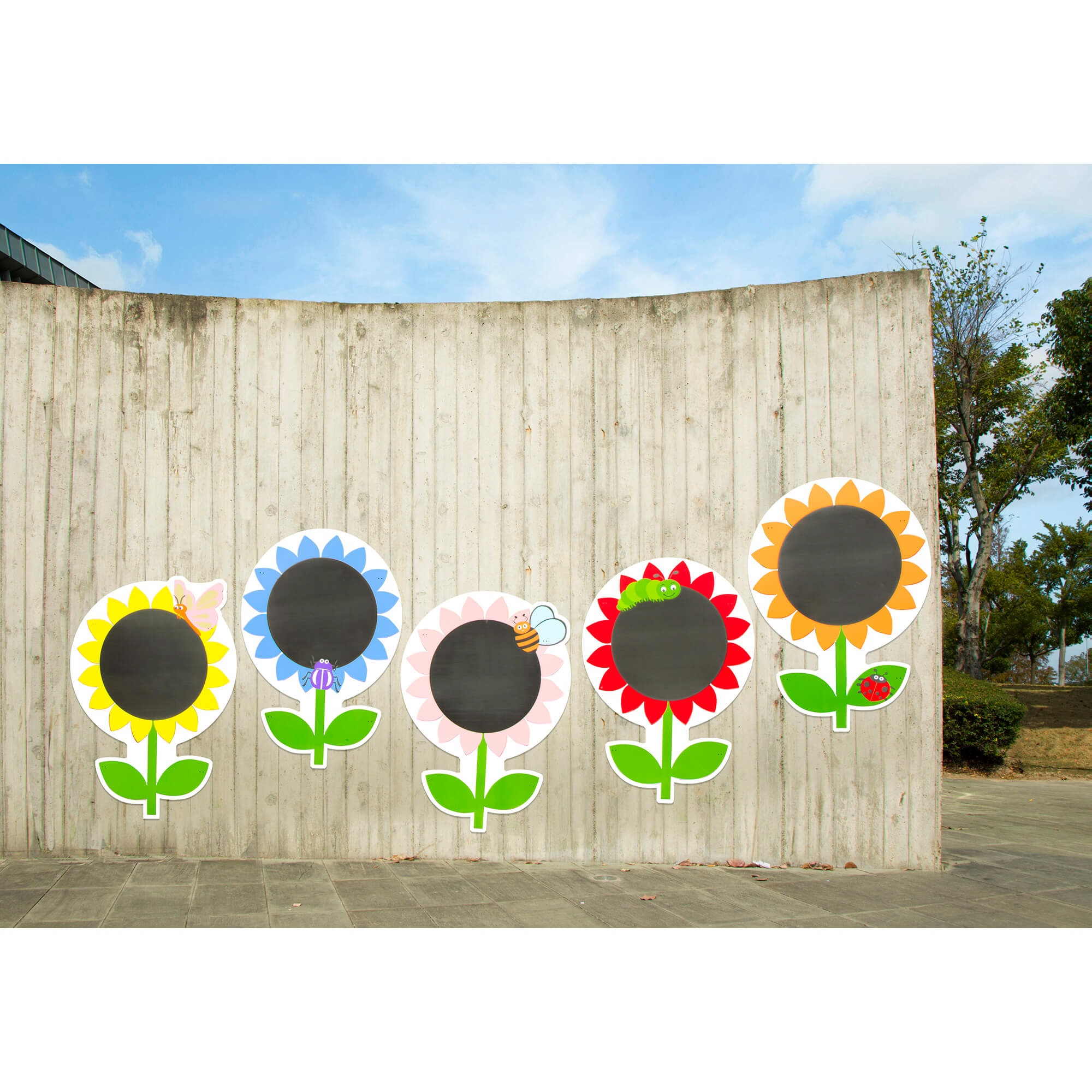 Flower chalkboards