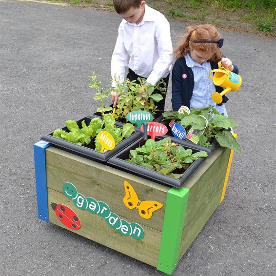 Square Garden Planter Box