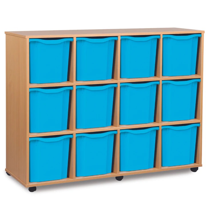 12 tray jumbo storage unit 1