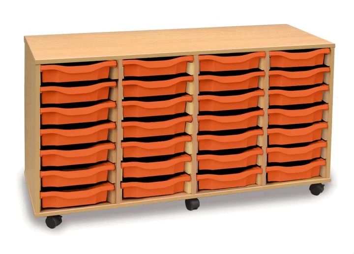28 Tray 4 Column Storage Unit - Image 2