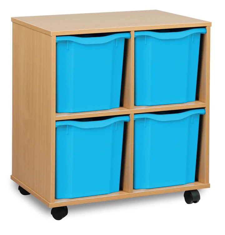 4 Tray Jumbo Storage Unit - Image 3
