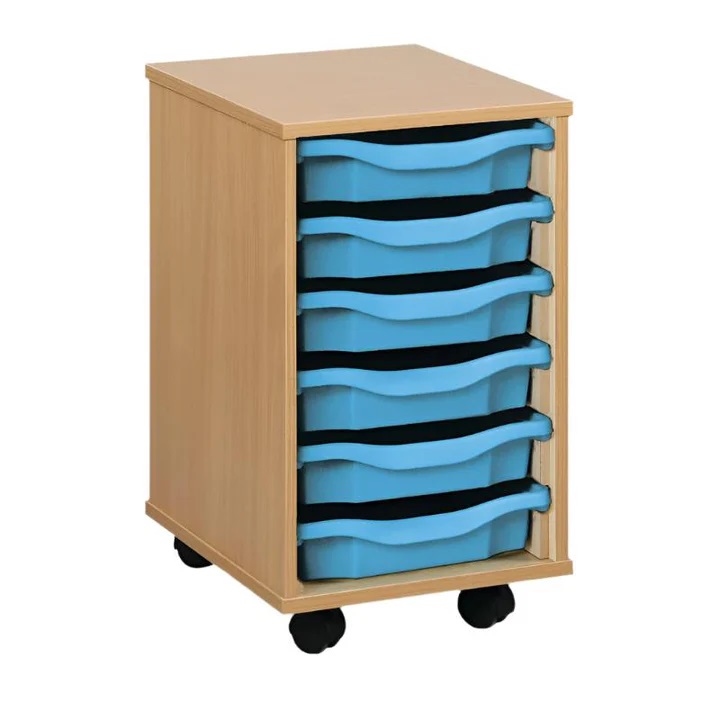 6 Shallow Tray Storage Unit - Image 2