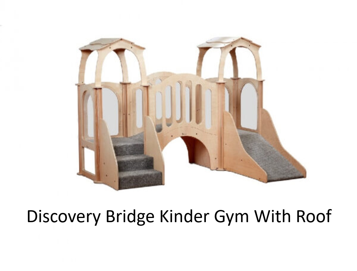 Discovery Bridge Kinder Gym with Roof