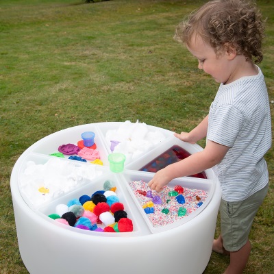 sensory mood discovery table