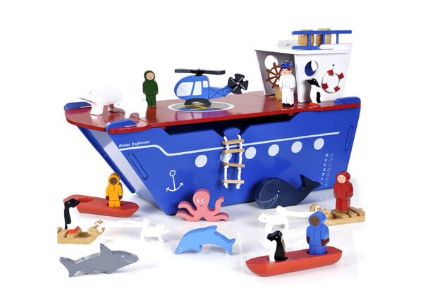 Large Wooden Polar Explorer Play Set - Image 2