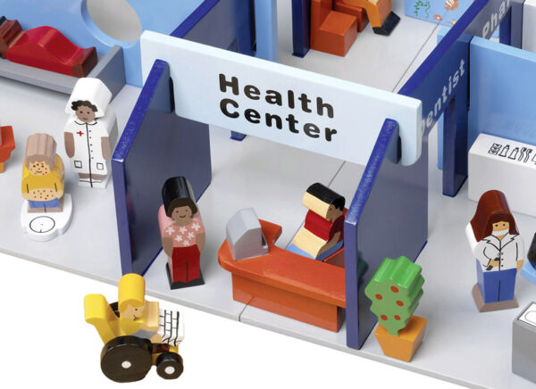 Wooden Health Centre Play Set - Image 3