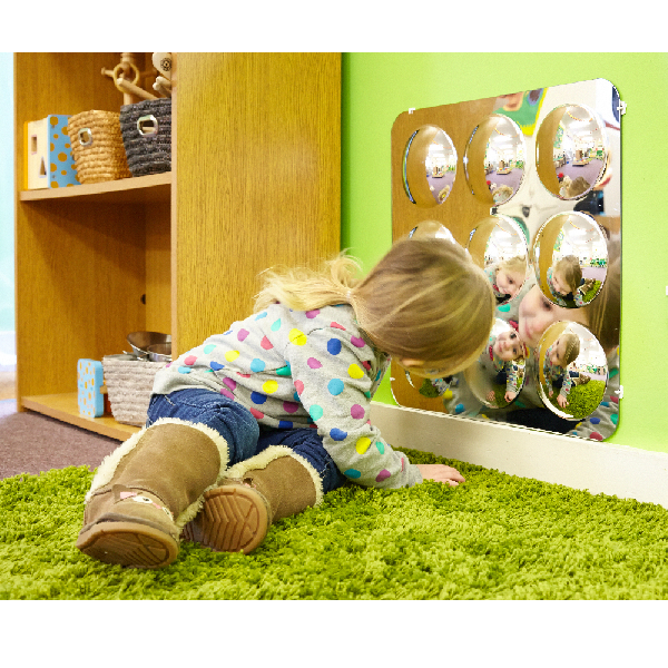 Acrylic Convex Mirrors - Set of 4 - Image 3