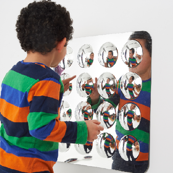 Acrylic Convex Mirrors - Set of 4 - Image 4