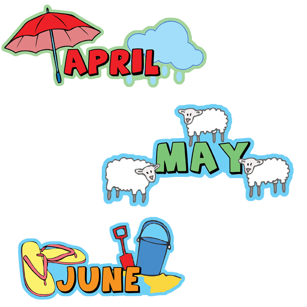 Months of the Year Signs - Image 3