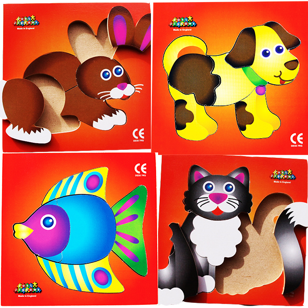 Beginners Tray Puzzles - Set of 16 - Image 5