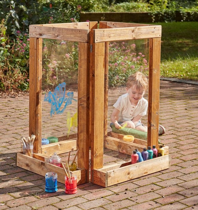 Foldaway Four Panel Art Easel