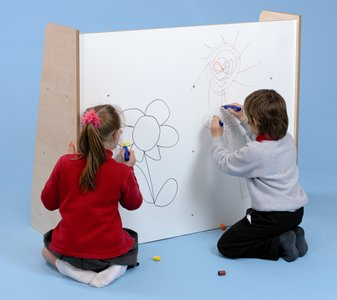 Free Standing Shelf with Drywipe Back - Image 2