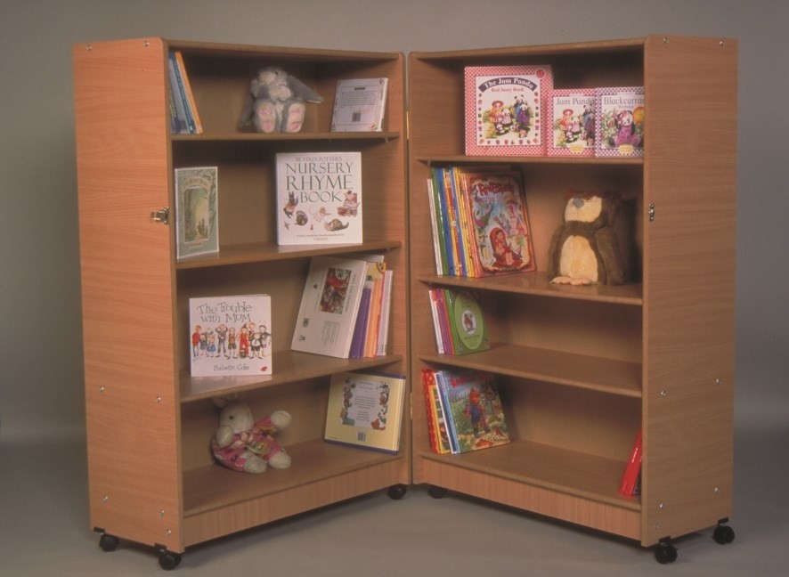 Hinged Bookcase - 4 Shelf - Image 3