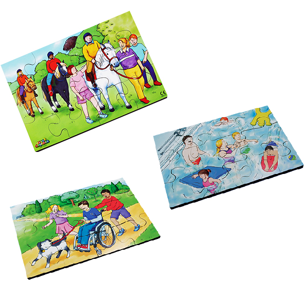 Inclusion Jigsaws - Set of 6 - Image 3