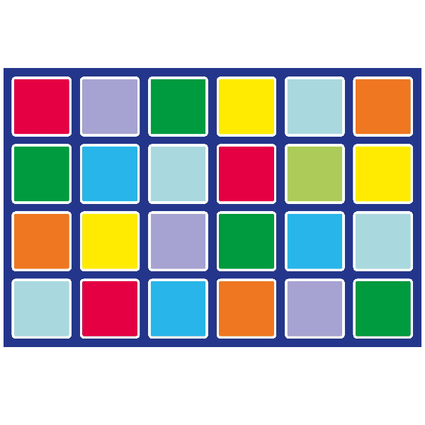 Rectangle Rainbow Carpet 3x2m - Image 2