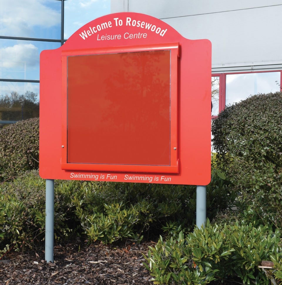 Freestanding Outdoor Noticeboard - Image 5