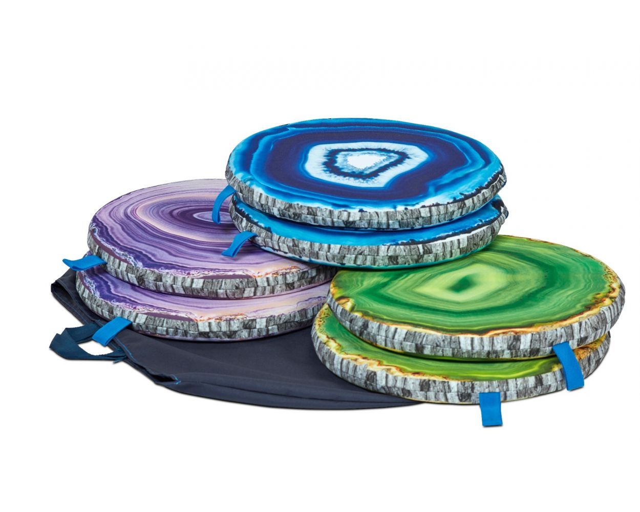 Mineral Slice Cushions - Pack of 6 - Image 2