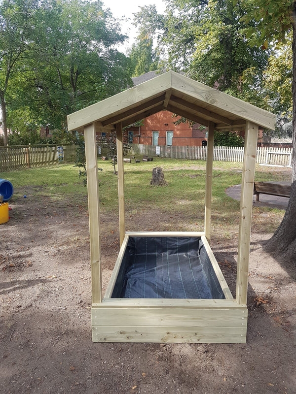 Wooden Sandpit Shelter - Image 2
