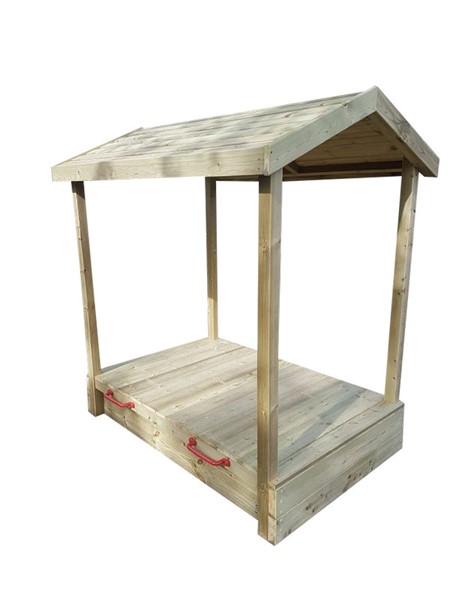 Wooden Sandpit Shelter - Image 3