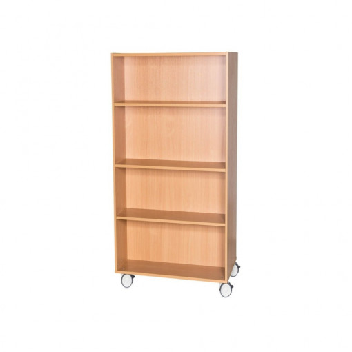 Mobile Double Sided Bookcase - Image 3