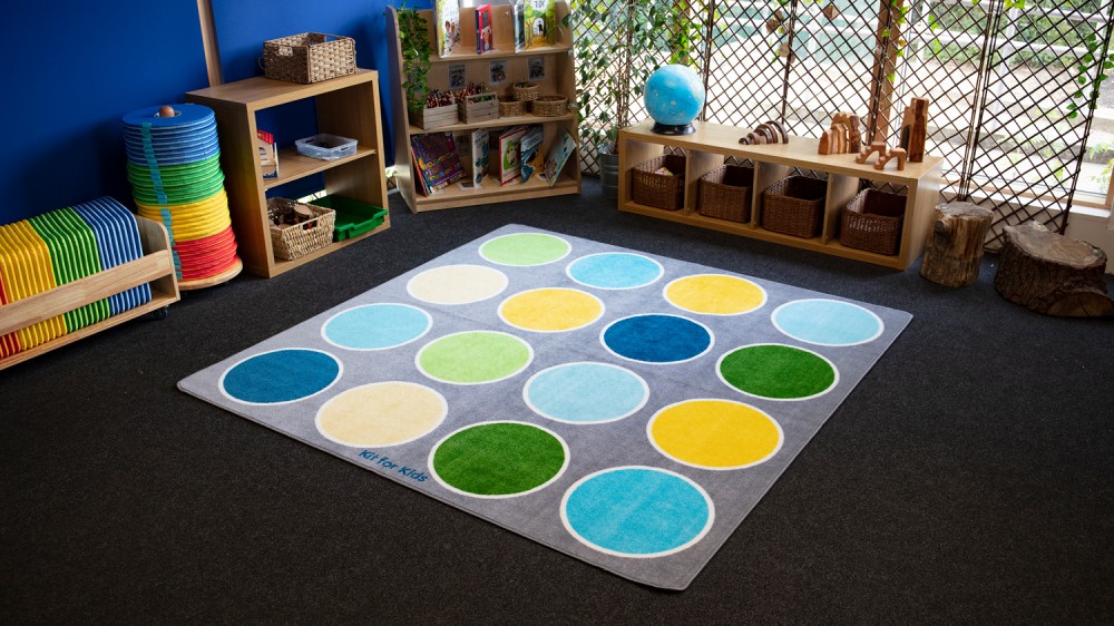 Lake Circles Placement Carpet 2x2m - Image 2