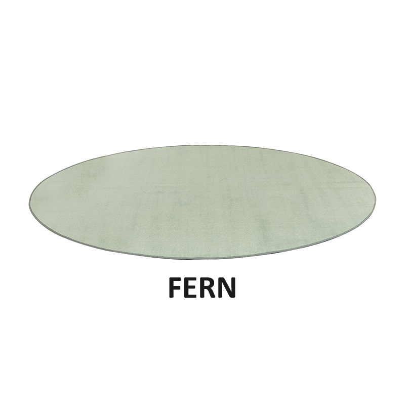 Neutral Oval Classroom Carpet - Image 3