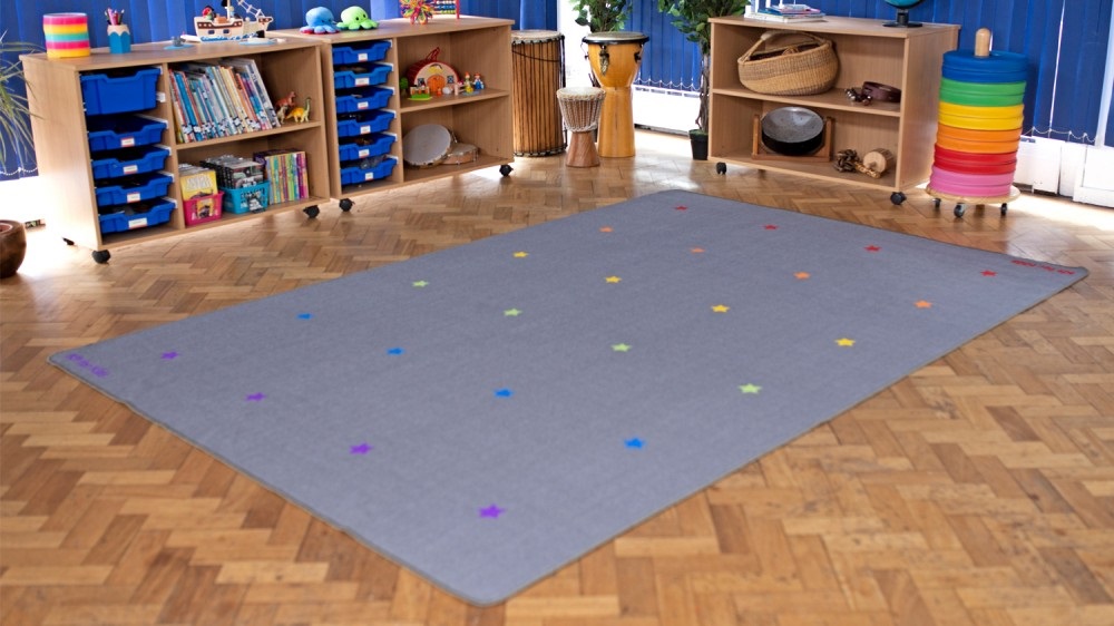 Rainbow Stars Carpet 3x2m - Image 5