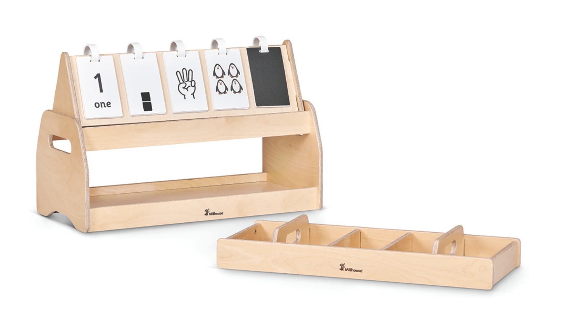 Giant Wooden Flip with Stand and Tray - Image 3