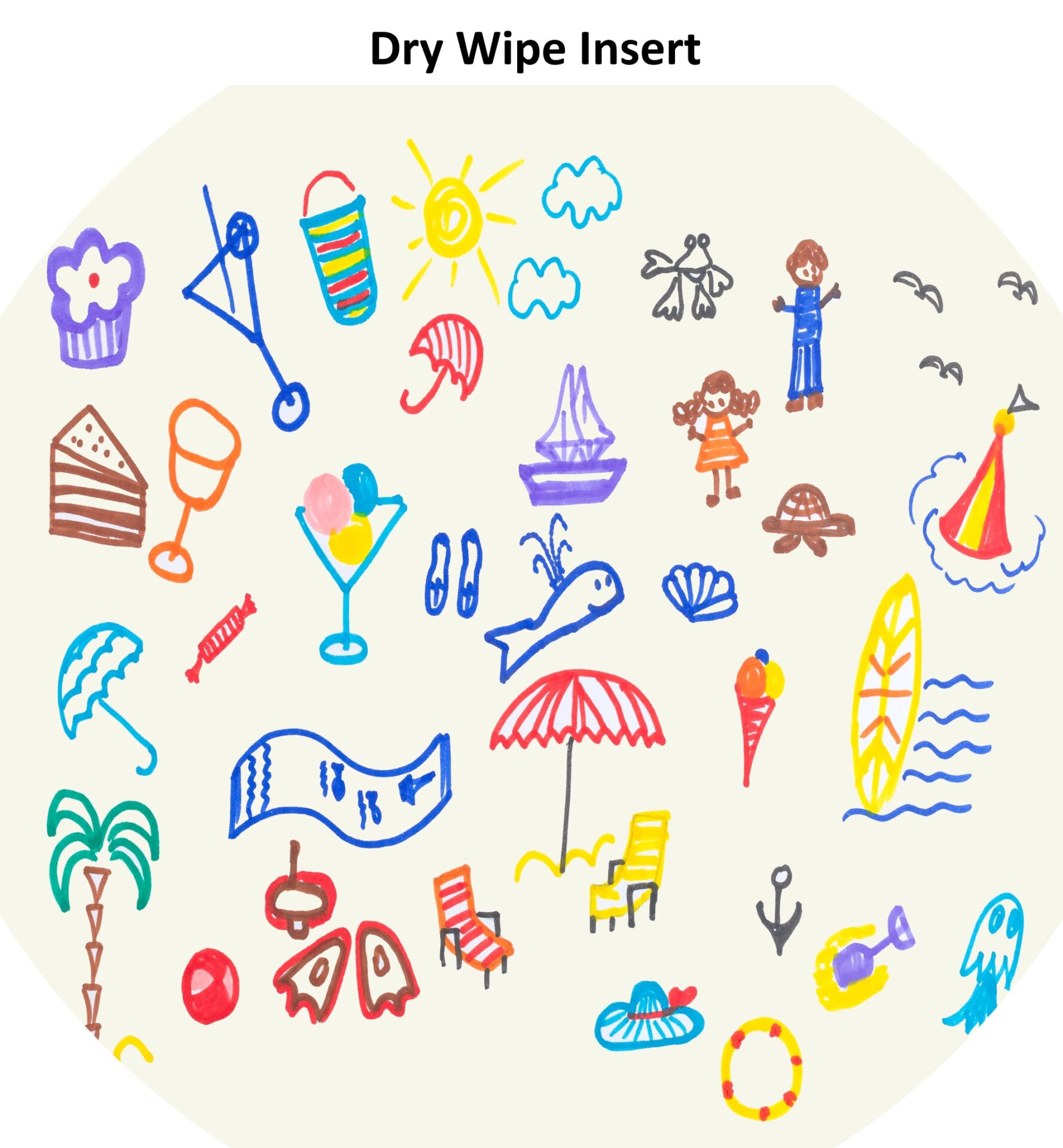 Tuff Tray Insert Dry Wipe