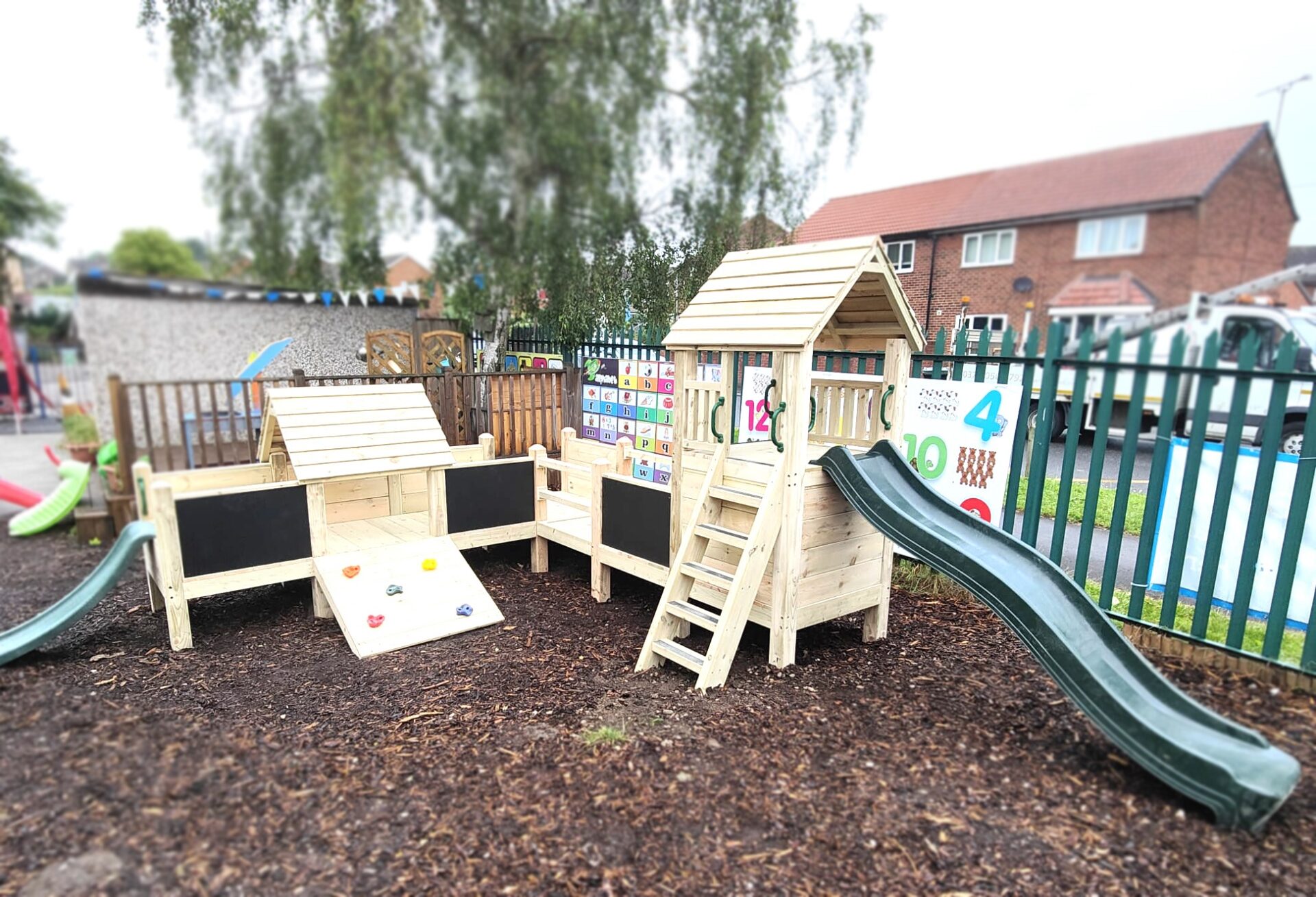 Toddler Up & Over Climbing Frame 9 sections