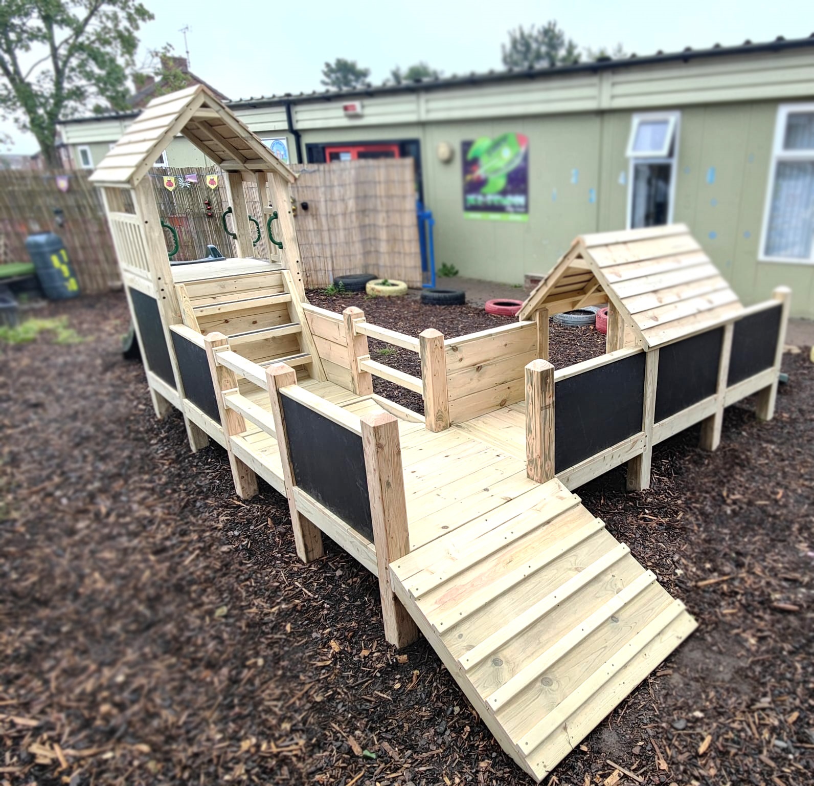 Toddler Up & Over Climbing Frame 9 sections