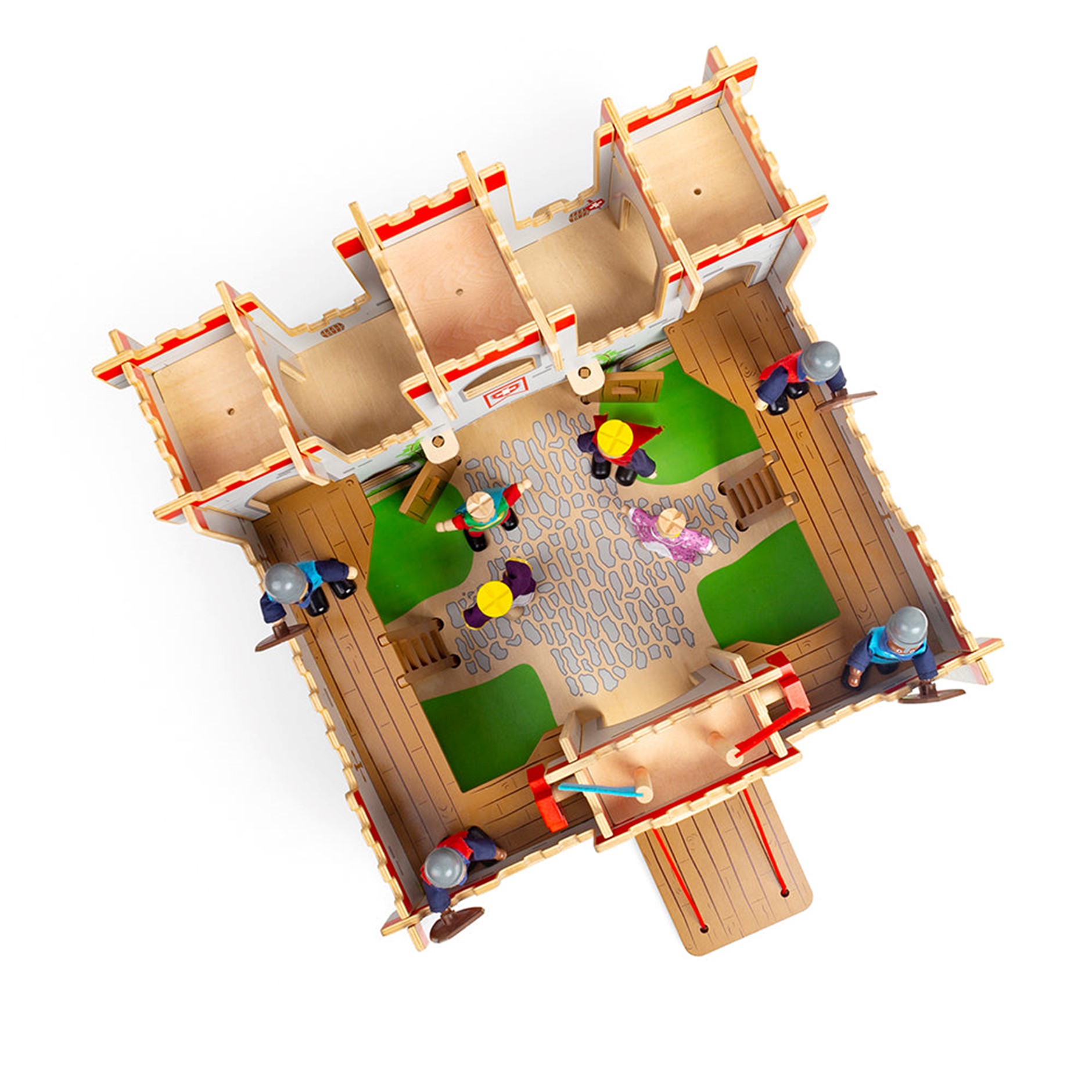 Wooden Castle Toy - Image 3