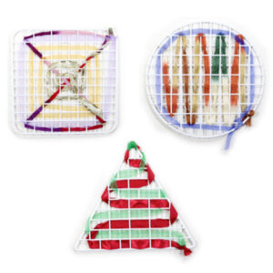 Geometric Shapes Weaving Frames - set of 6
