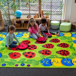 Chloe Caterpillar Classroom Carpet