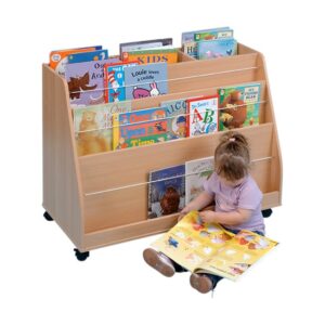 Double Sided Display Bookcase