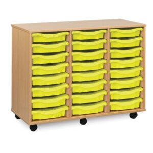 24 Shallow Tray Storage Unit