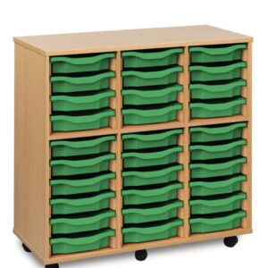 30 Shallow Tray Storage Unit
