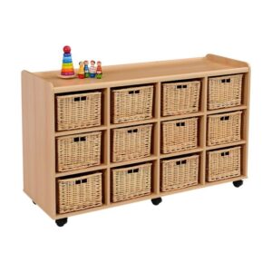 Storage Unit with 12 deep baskets