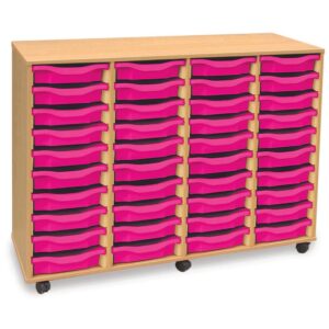 40 Tray Shallow Storage Unit 4 columns