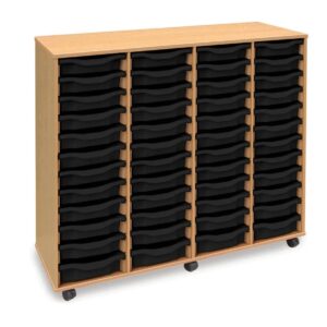 48 Tray Shallow Storage Unit 4 columns