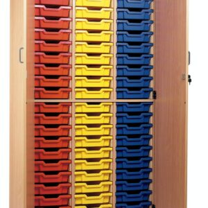 60 Tray Storage Cupboard - Full Doors