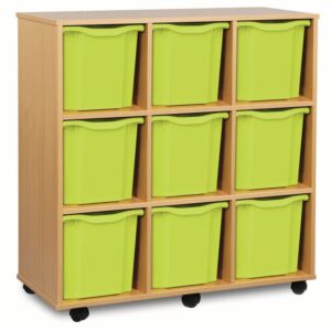 9 tray jumbo storage unit